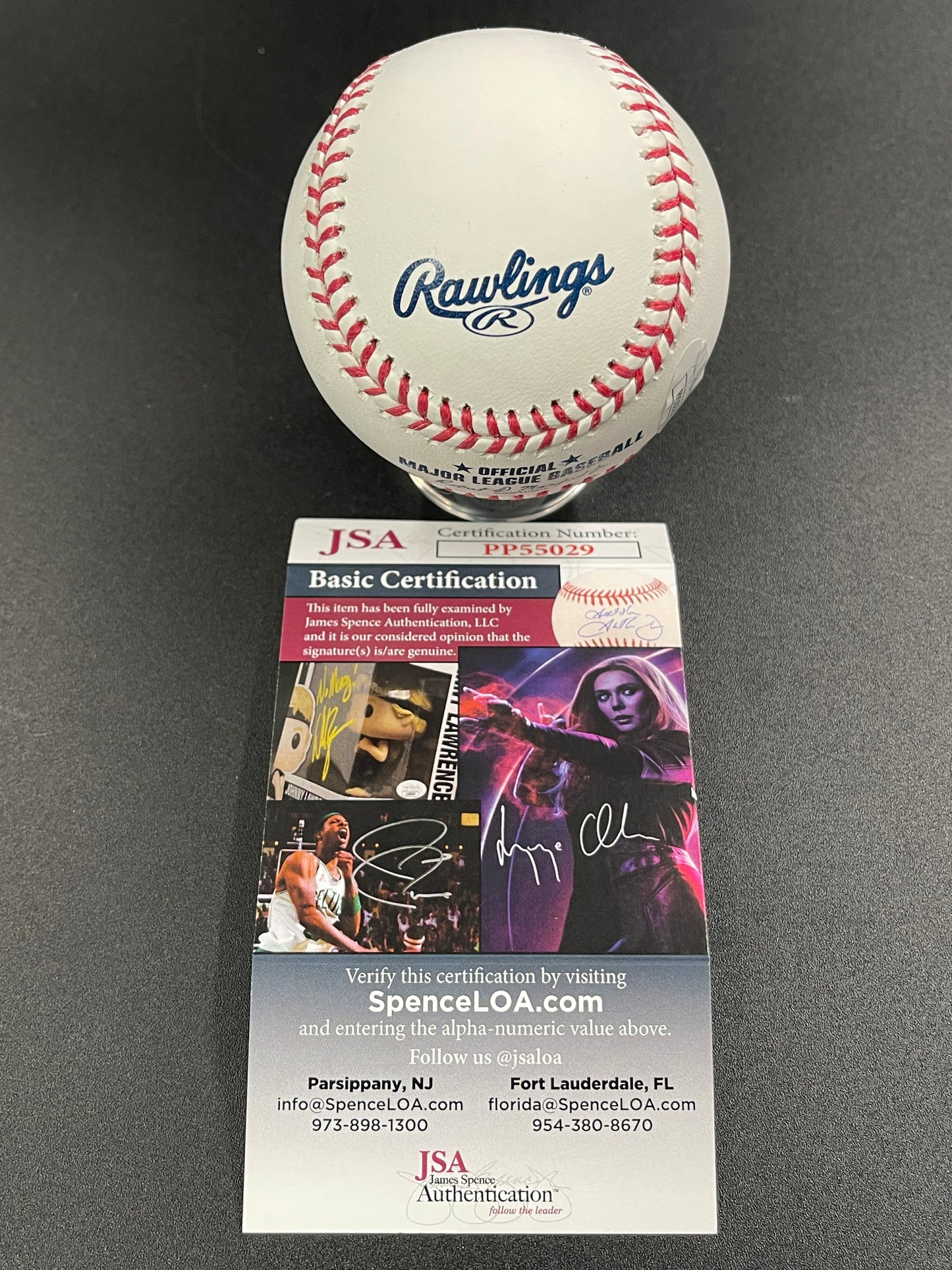 Jason Dominguez Signed/Autographed Rawlings OMLB Baseball JSA COA