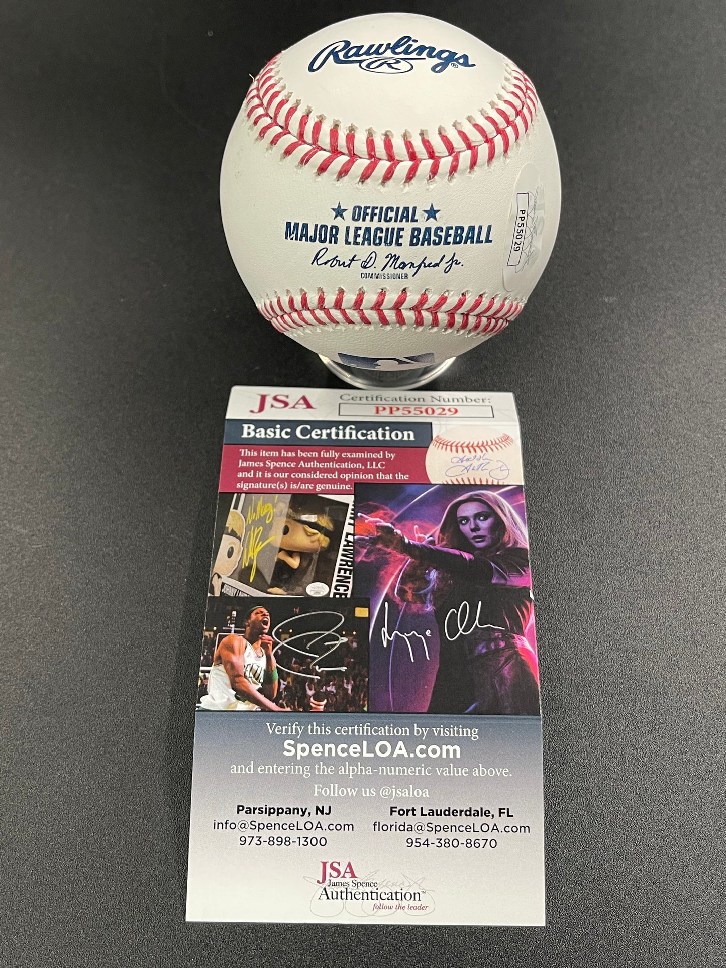 Jason Dominguez Signed/Autographed Rawlings OMLB Baseball JSA COA