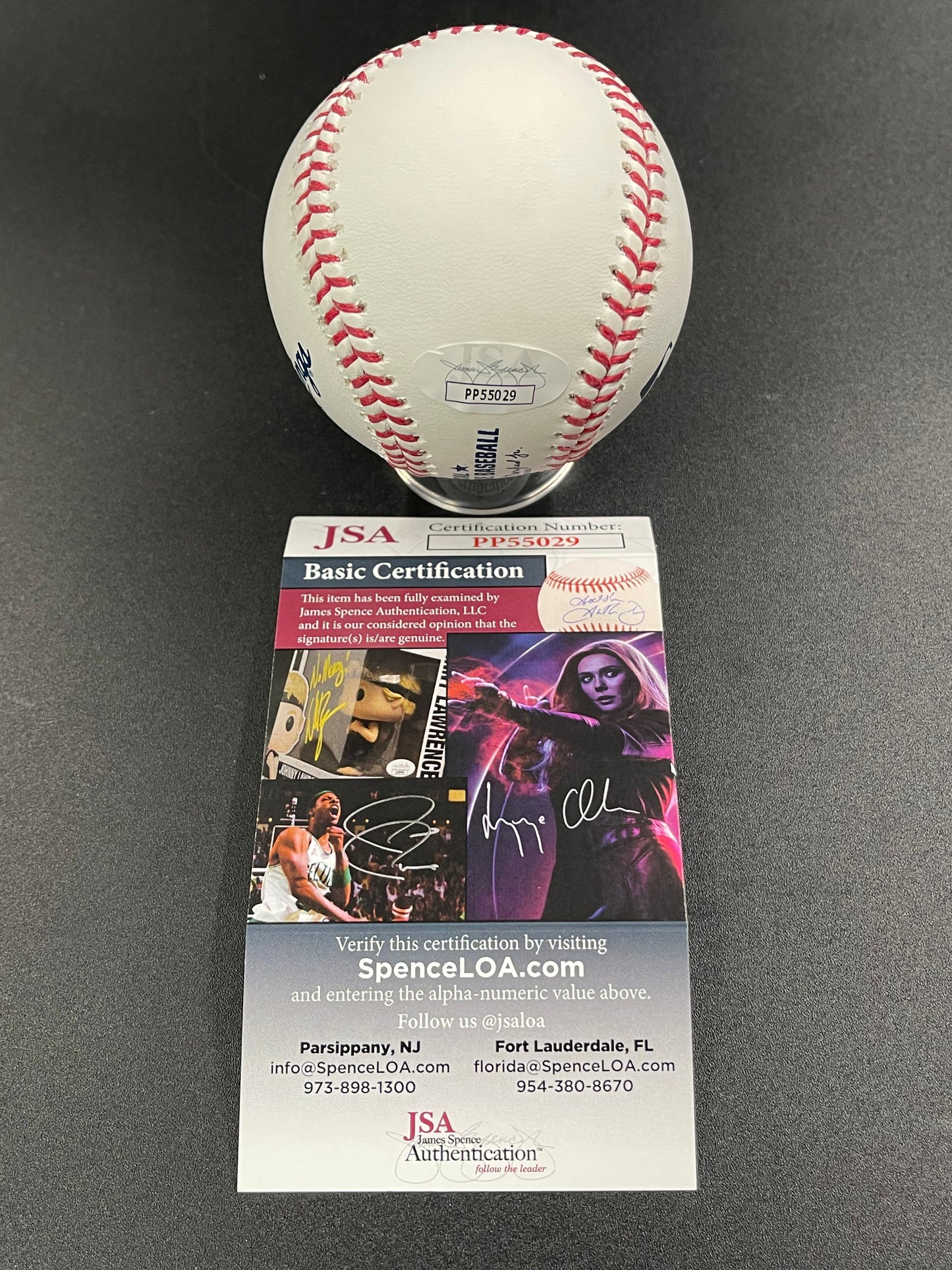 Jason Dominguez Signed/Autographed Rawlings OMLB Baseball JSA COA
