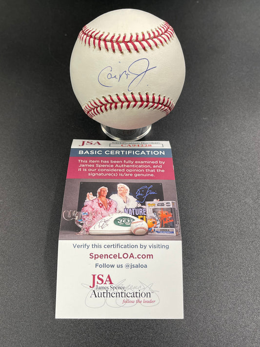 Cal Ripken Jr. Signed/Autographed Rawlings OMLB Baseball JSA COA Orioles