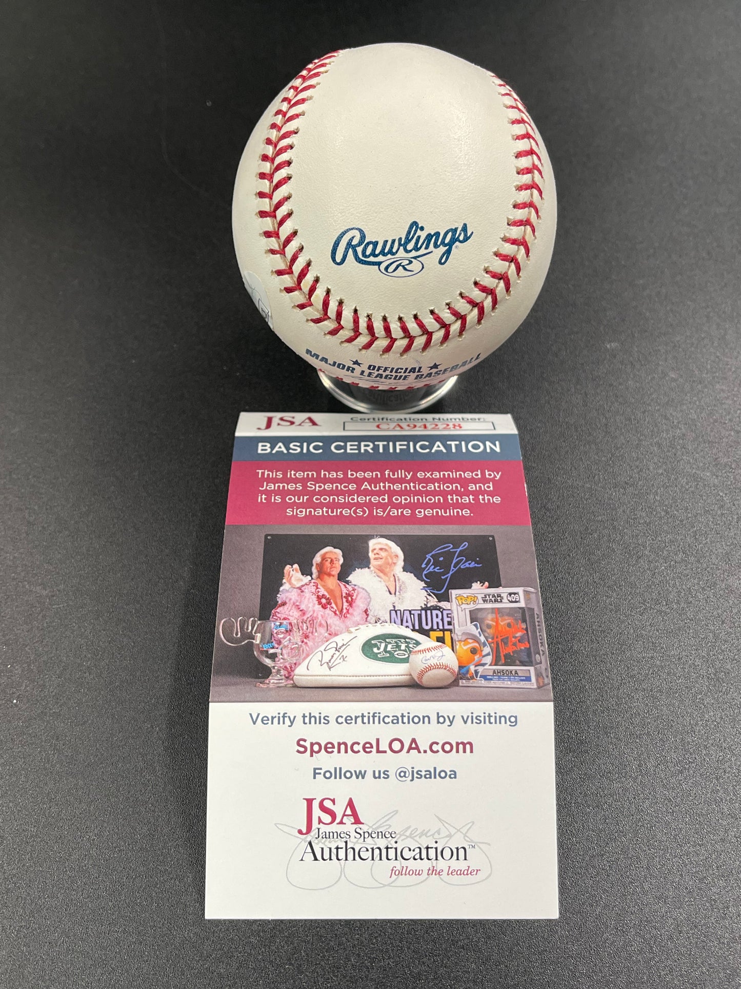 Cal Ripken Jr. Signed/Autographed Rawlings OMLB Baseball JSA COA Orioles