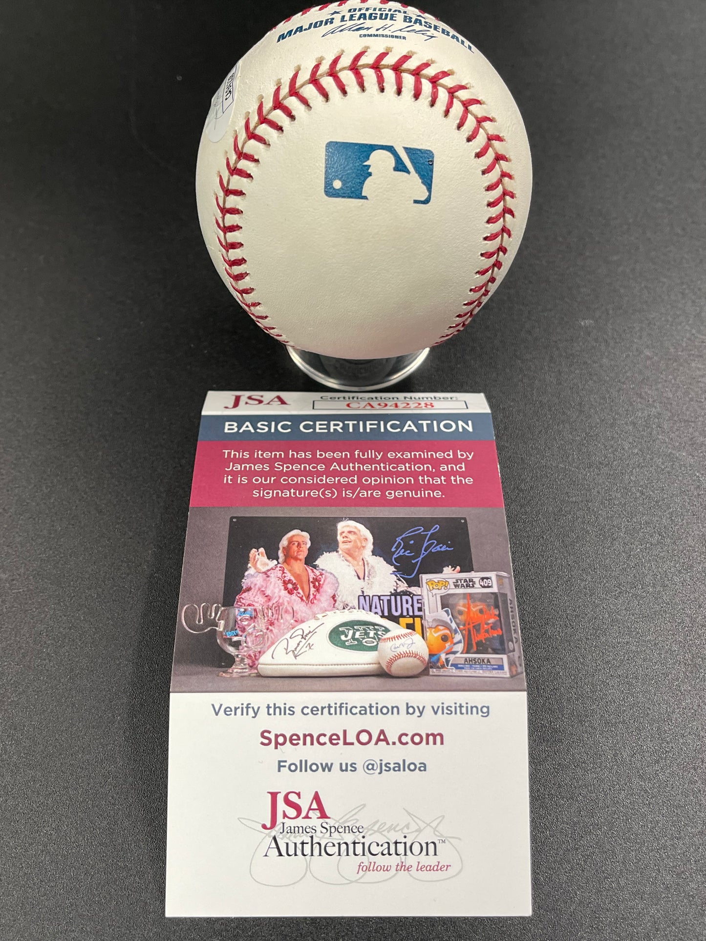Cal Ripken Jr. Signed/Autographed Rawlings OMLB Baseball JSA COA Orioles