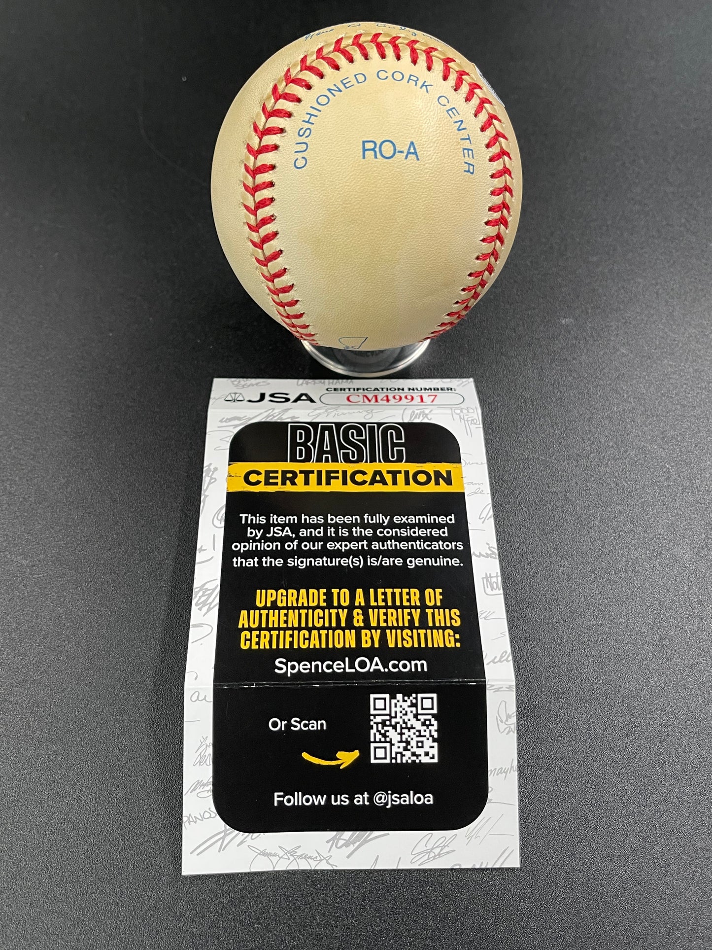 Phil Rizzuto Signed/Autographed Official AL Gene Budig Baseball Inscribed JSA (A