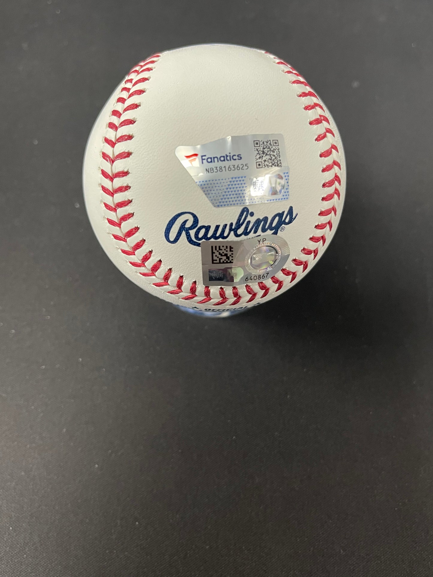 Tim Anderson Signed/Autographed Rawlings OMLB Baseball Fanatics COA Angels