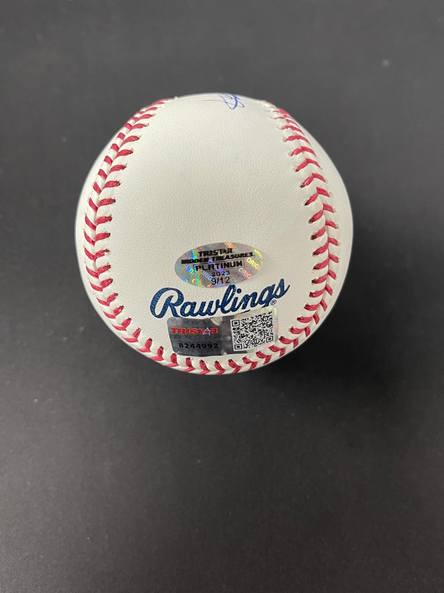 Vladimir Guerrero Sr. Signed/Autographed Rawlings OMLB Baseball TriStar Expos