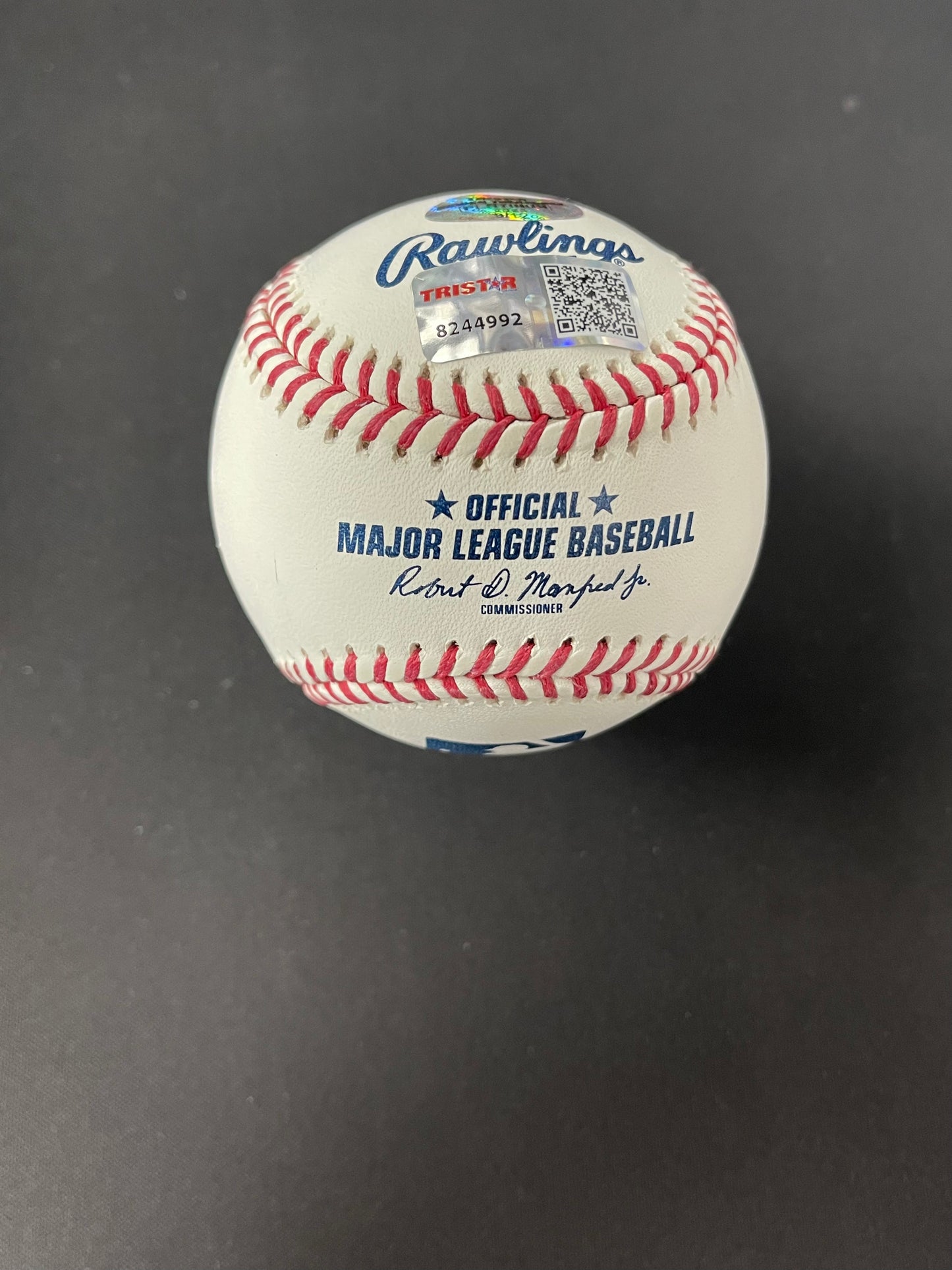 Vladimir Guerrero Sr. Signed/Autographed Rawlings OMLB Baseball TriStar Expos