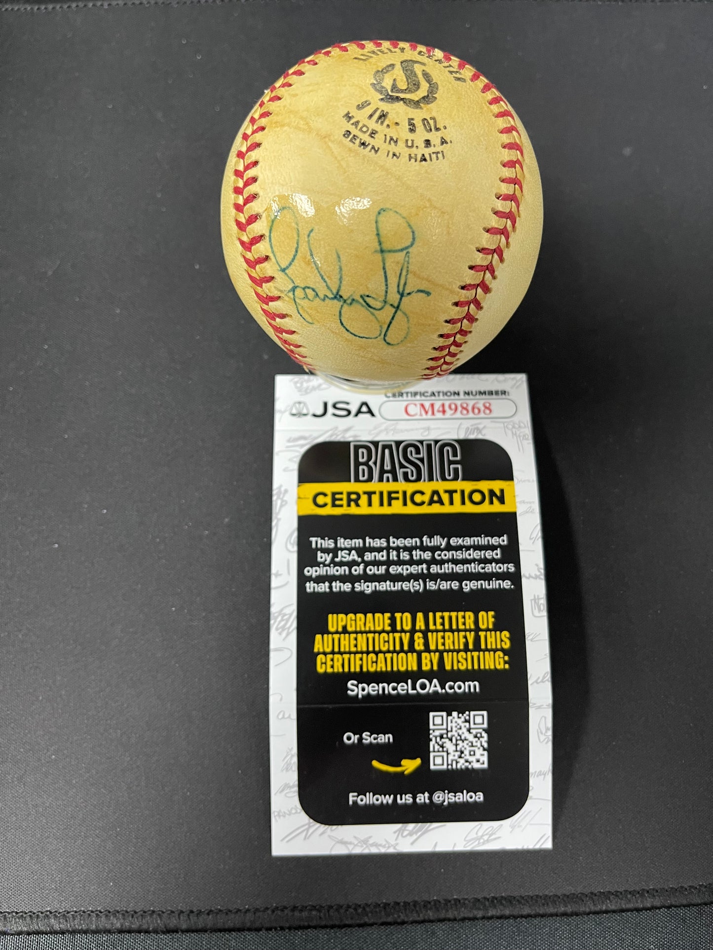 Sparky Lyle Signed/Autographed Rawlings Spalding Official Baseball JSA COA