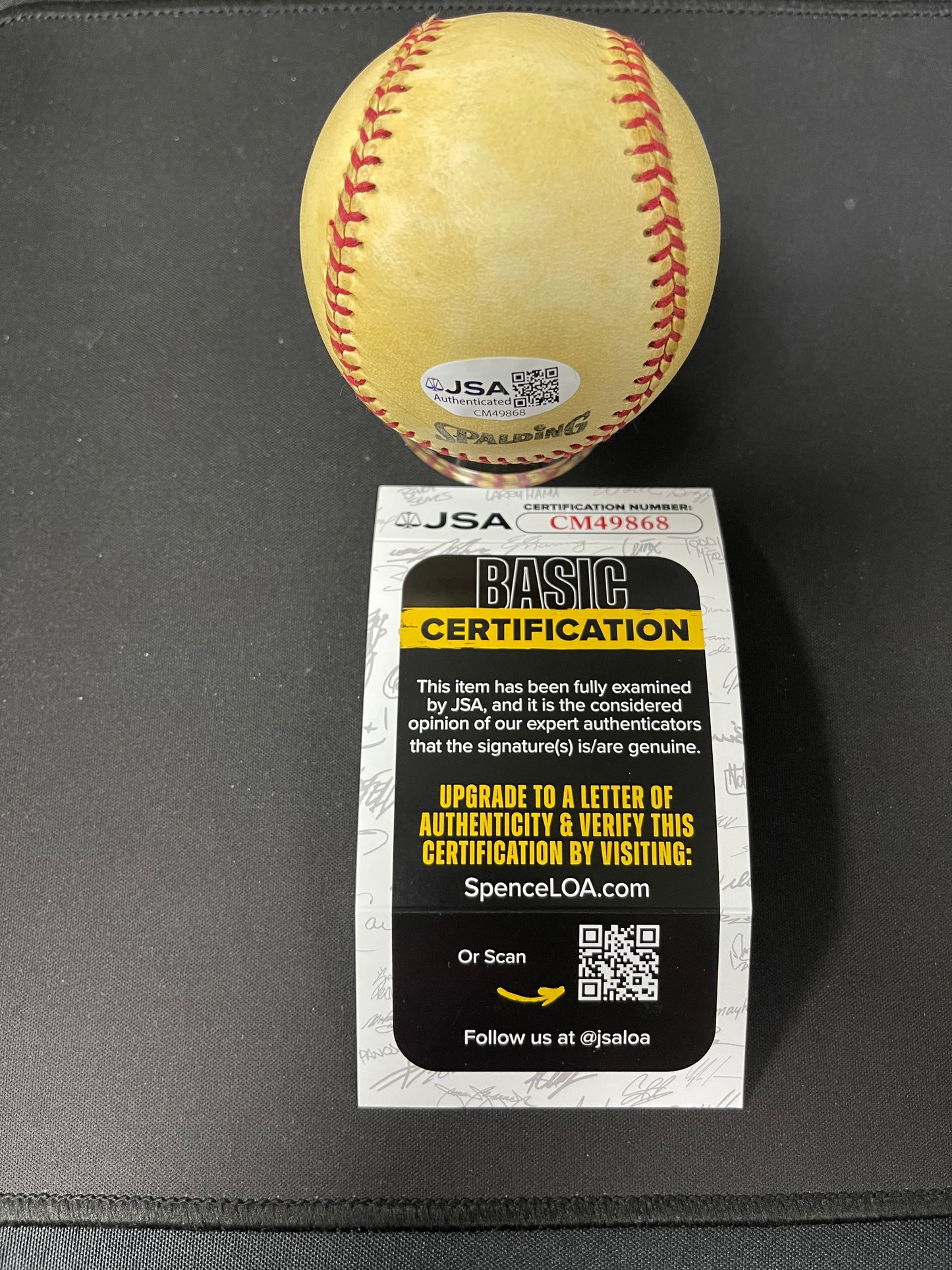 Sparky Lyle Signed/Autographed Rawlings Spalding Official Baseball JSA COA