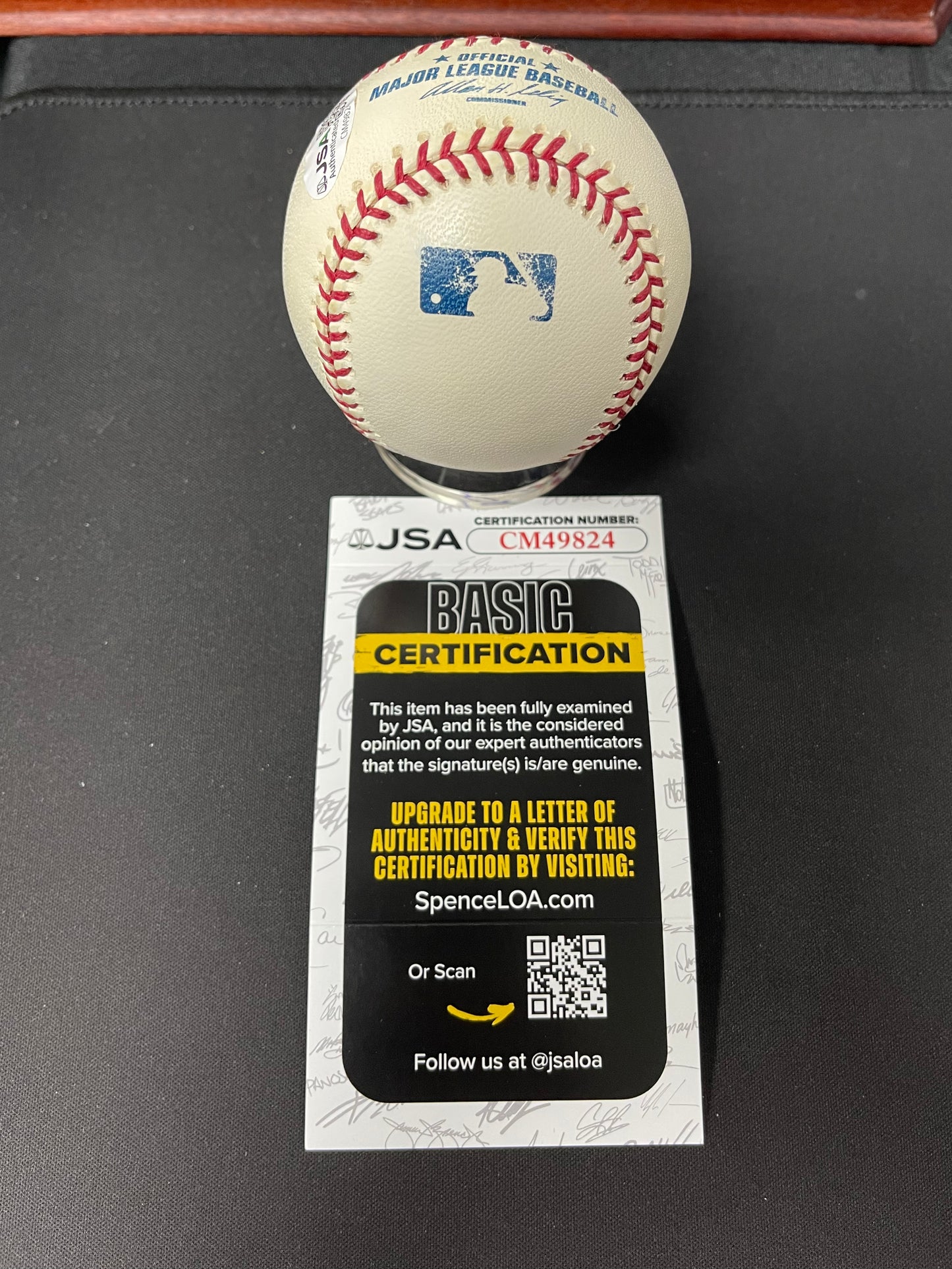 Sparky Lyle Signed Autographed Rawlings OMLB Baseball JSA Inscribed Yankees