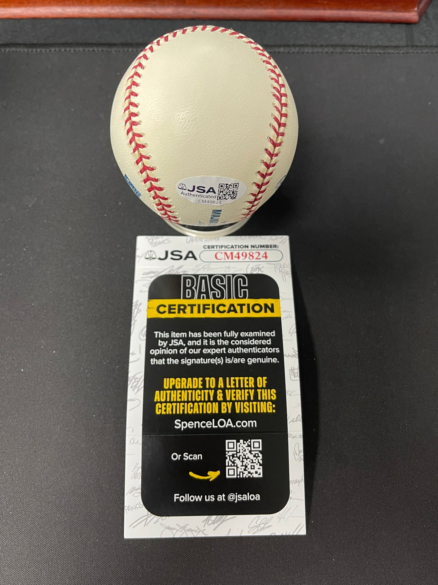 Sparky Lyle Signed Autographed Rawlings OMLB Baseball JSA Inscribed Yankees