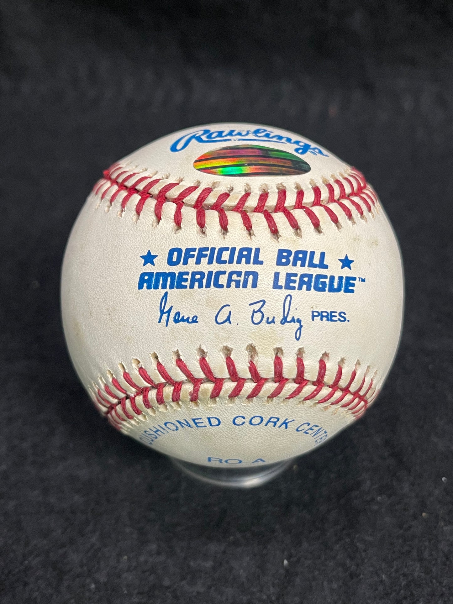 (D.2020) Whitey Ford Signed Autographed ROAL Budig Baseball Inscribed Steiner