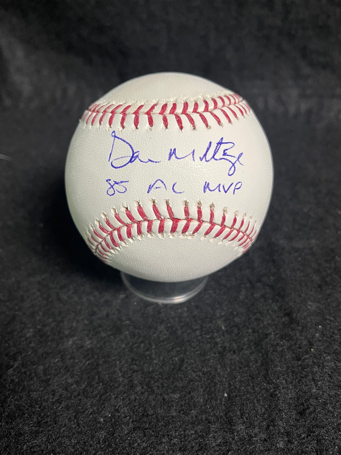 Don Mattingly Signed Autographed Rawlings OMLB Selig Baseball Inscribed PSA COA