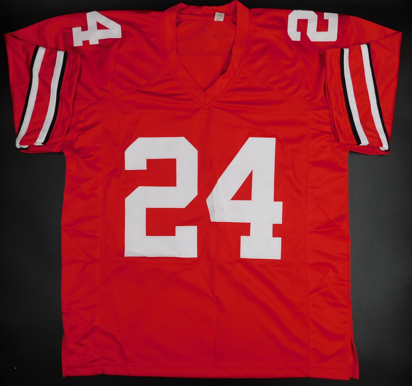 Shaun Wade Signed Autographed Ohio State Buckeyes Red Football Jersey JSA COA