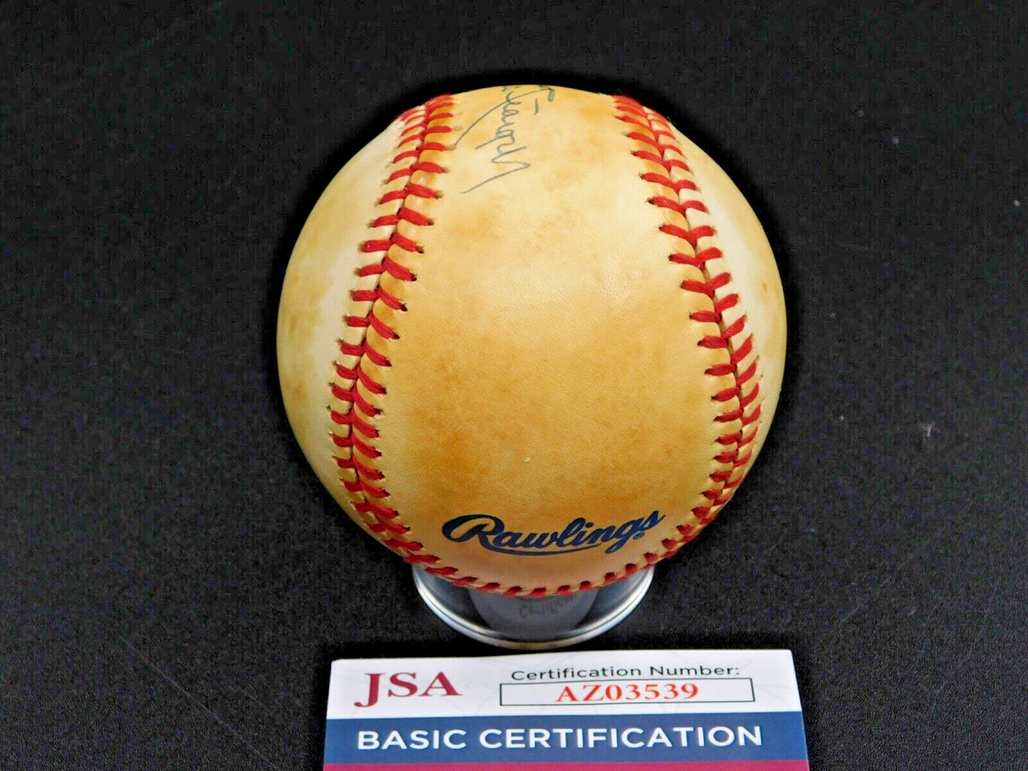 Willie Stargell (D. 2001) Signed 1979 World Series Baseball Pirates MVP JSA COA