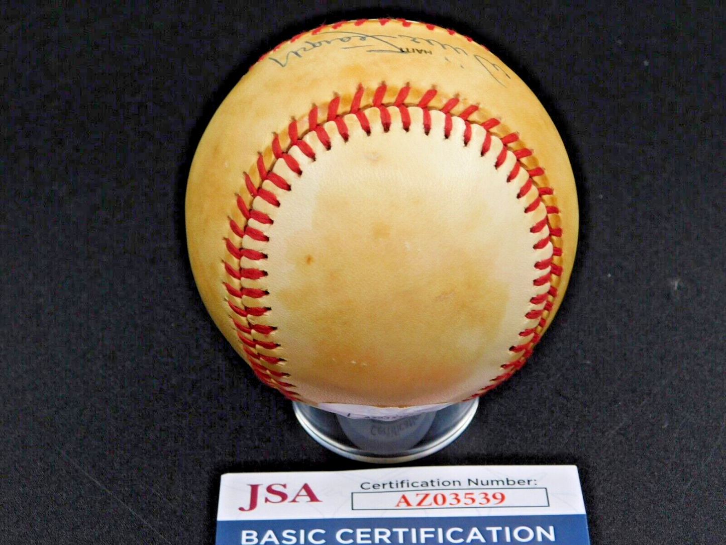 Willie Stargell (D. 2001) Signed 1979 World Series Baseball Pirates MVP JSA COA