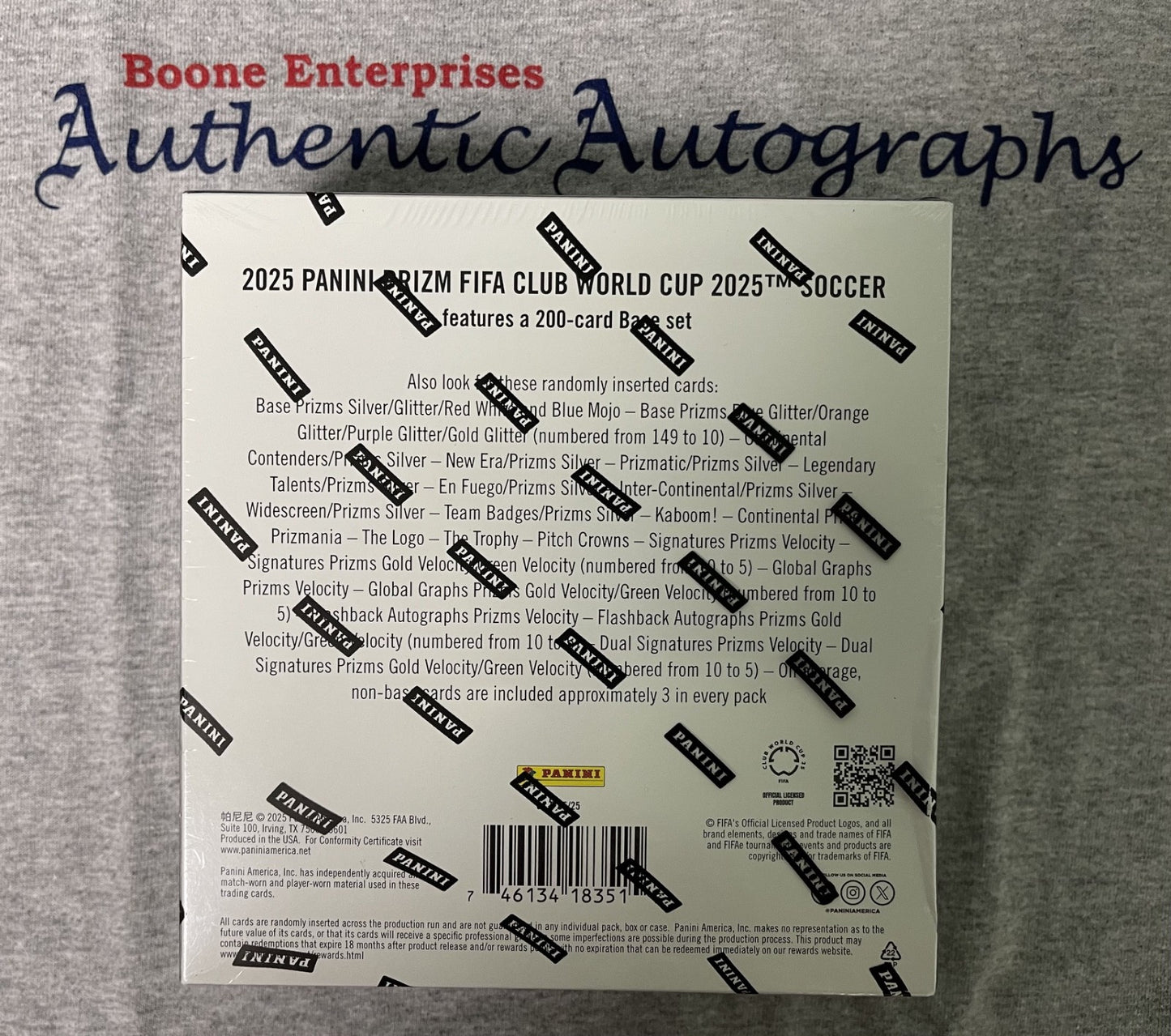 2025 Panini Club World Cup Mega Box Sealed QTY 60 Cards Chelsea, PSG, Man City