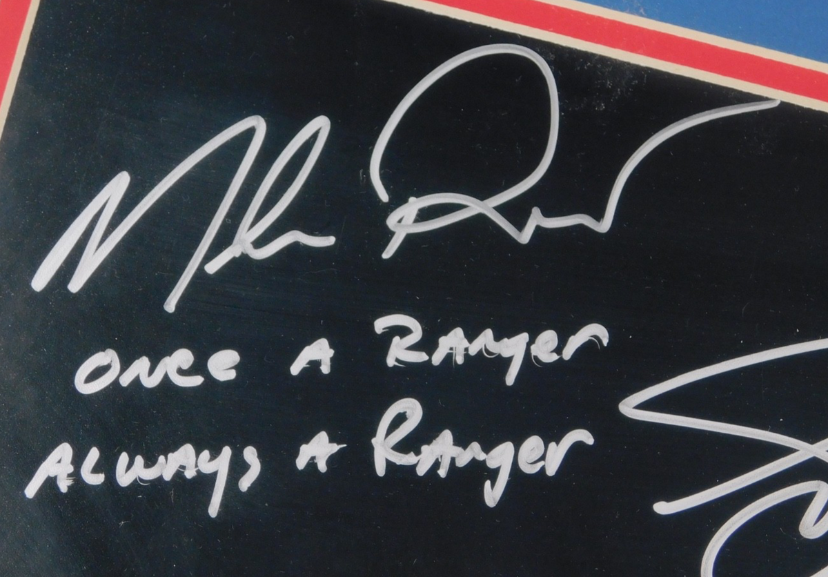 Messier Richter Leetch Graves Signed Inscribed Framed 16x20 Rangers Fanatics