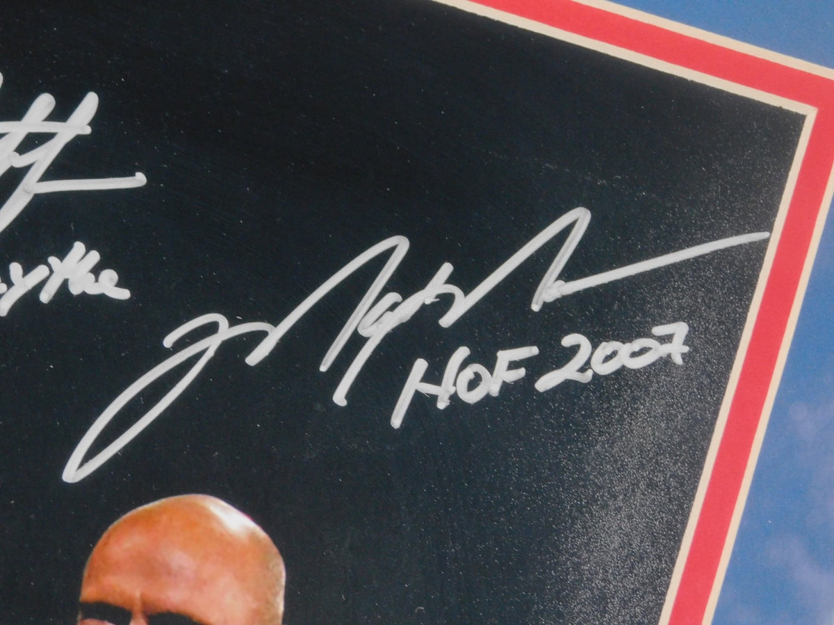 Messier Richter Leetch Graves Signed Inscribed Framed 16x20 Rangers Fanatics