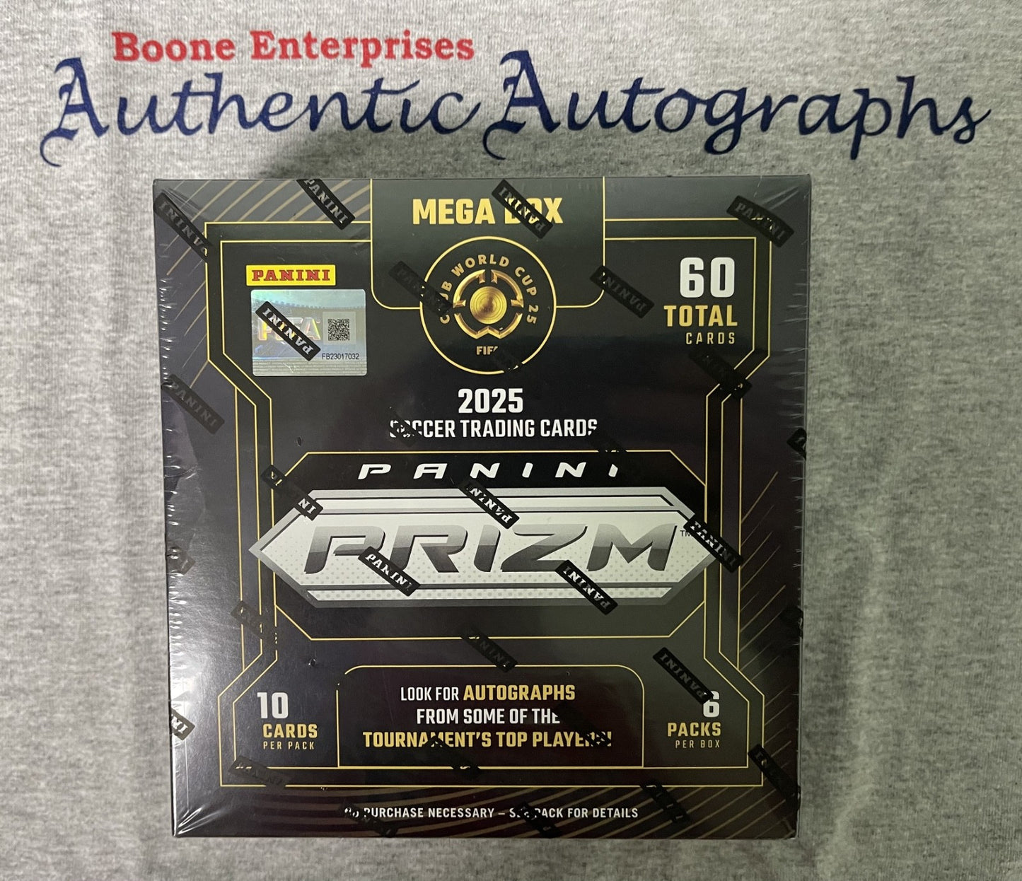2025 Panini Club World Cup Mega Box Sealed QTY 60 Cards Chelsea, PSG, Man City