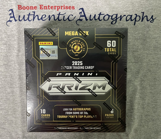 2025 Panini Club World Cup Mega Box Sealed QTY 60 Cards Chelsea, PSG, Man City