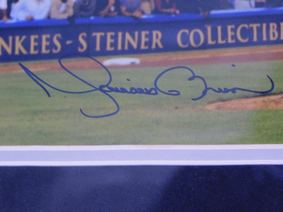 Mariano Rivera Signed Autographed Framed 8x10 Photo Steiner COA Yankees