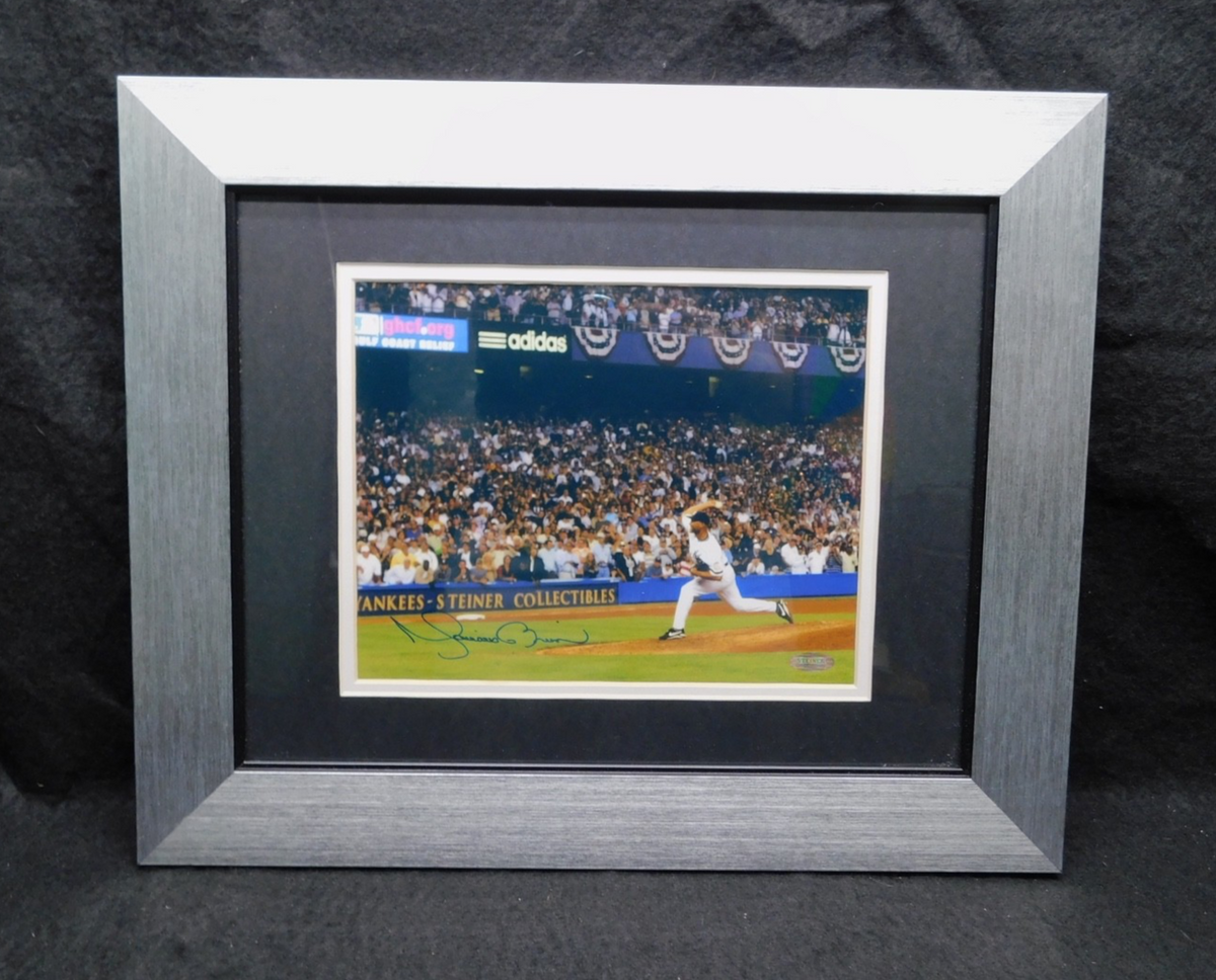 Mariano Rivera Signed Autographed Framed 8x10 Photo Steiner COA Yankees