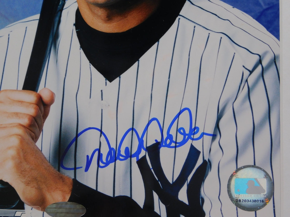 Derek Jeter Signed Autographed Framed 8x10 Photo New York Yankees Steiner COA