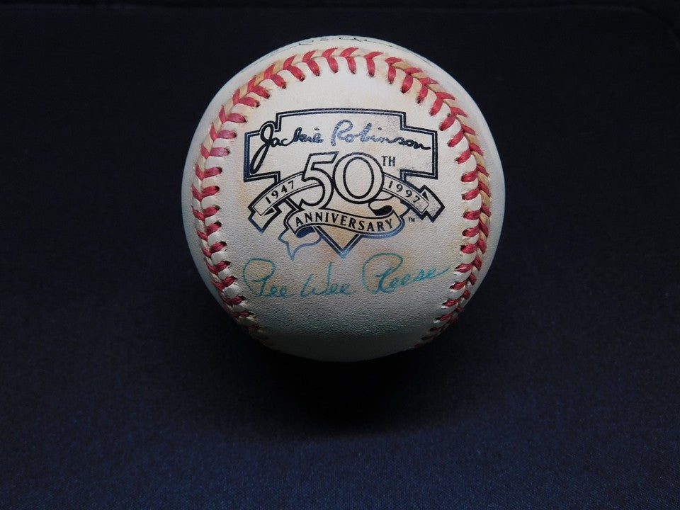Pee Wee Reese (D.1999) Signed/Autographed Jackie Robinson Baseball PSA DNA