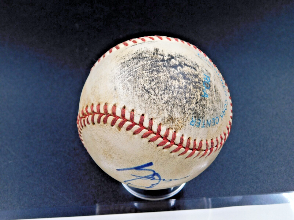 George Steinbrenner Signed Autographed Game Used Baseball JSA LOA