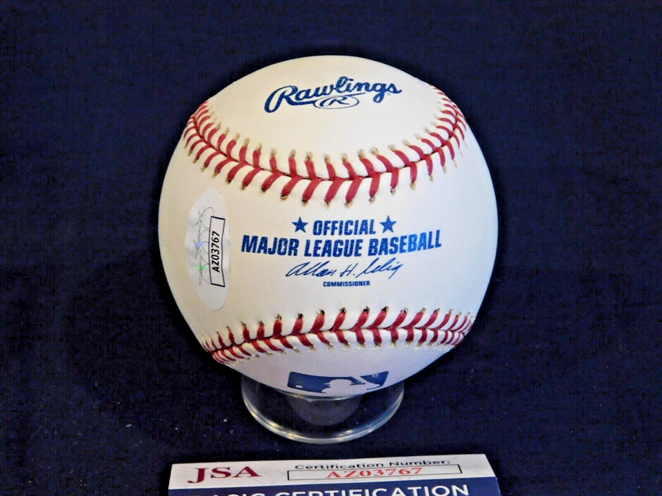 Miguel Cabrera Signed / Autographed OML Selig Baseball JSA COA
