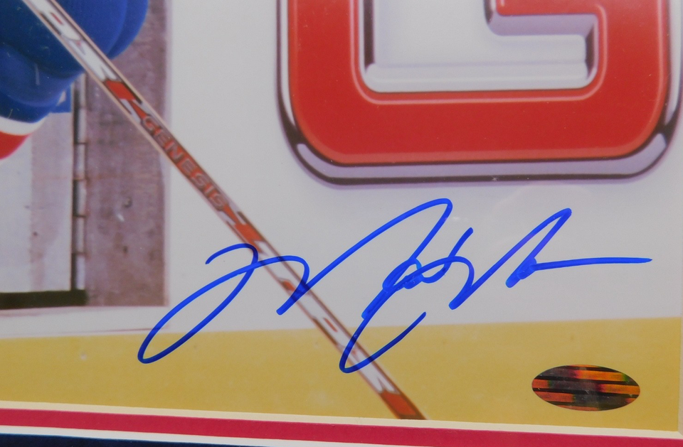 Mark Messier Signed Autographed Framed 8x10 Photo Steiner COA New York Rangers