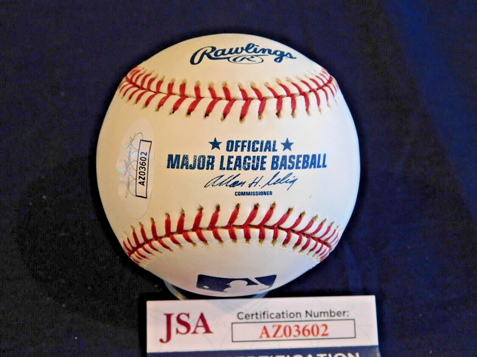 Mickey Vernon (D. 2008) Signed / Autographed Official Major League Baseball JSA