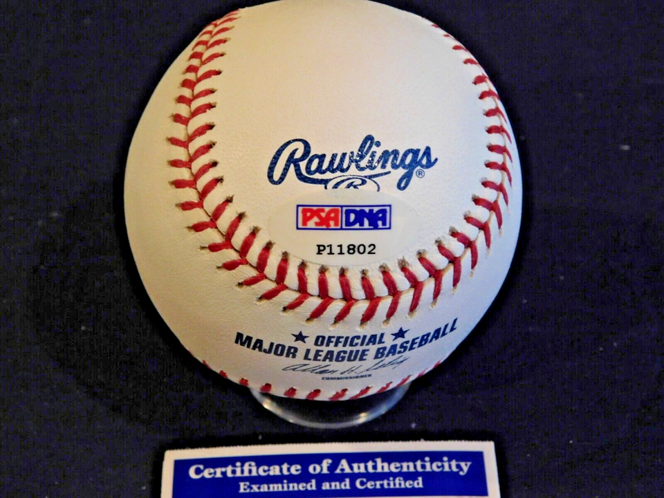 Luis Aparicio Signed / Autographed Official Major League Baseball PSA COA