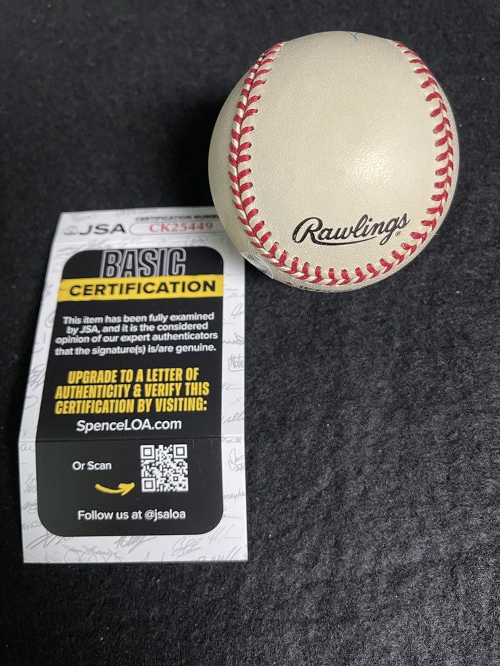 (HOF) Scott Rolen Signed Autographed ONL Leonard Coleman Baseball Inscribed JSA