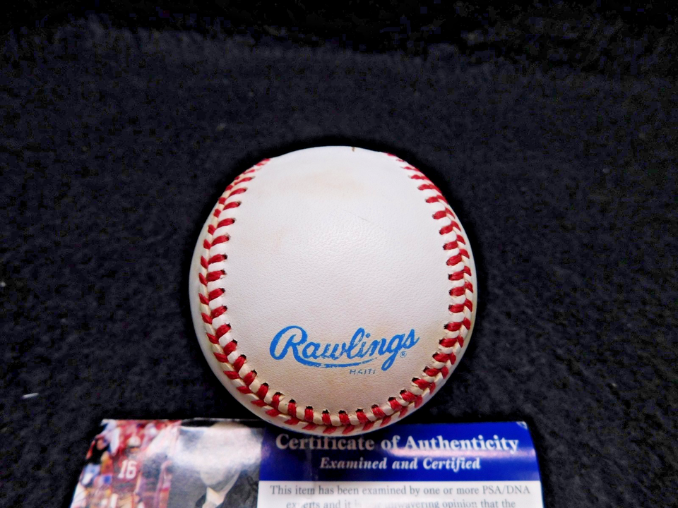 Early Wynn (D. 1999) Signed OAL Bobby Brown Baseball JSA COA 300 Game Winner HOF