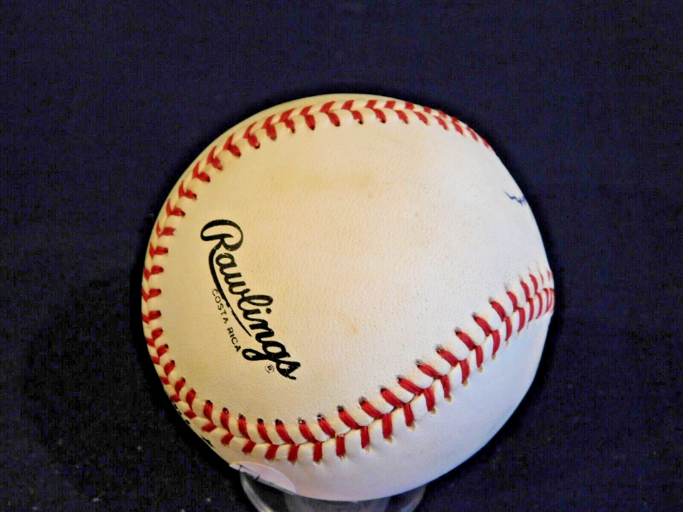 Richie Ashburn (D. 1997) Signed / Autographed ONL Bill White Baseball JSA COA