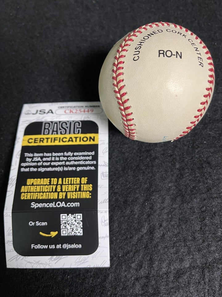(HOF) Scott Rolen Signed Autographed ONL Leonard Coleman Baseball Inscribed JSA