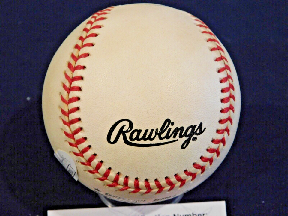 Carl Erskine (D. 2024) Signed / Autographed ONL Leonard Coleman Baseball JSA COA