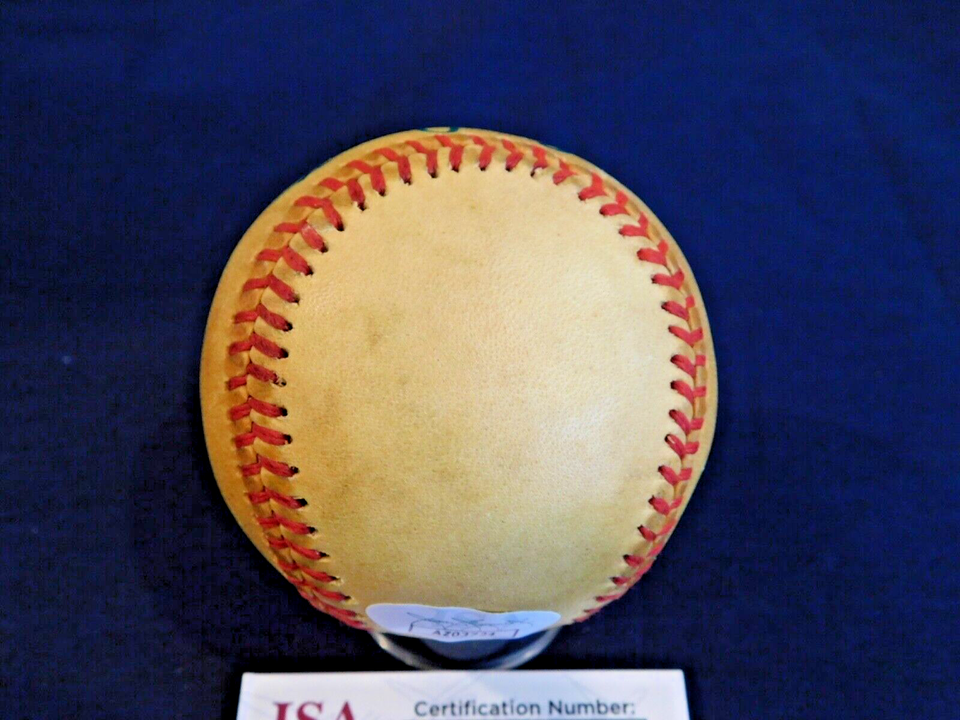 Ed Lopat (D. 1992) Signed / Autographed OAL Lee MacPhail Baseball JSA COA