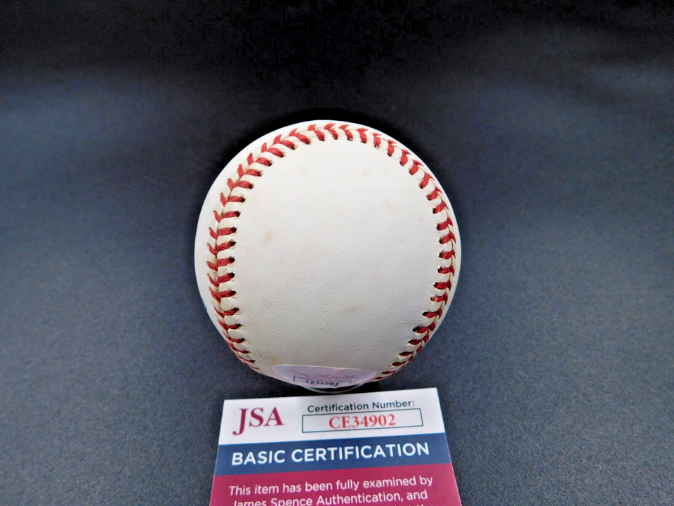 Rod Carew Signed / Autographed OAL Bobby Brown Baseball JSA COA HOF