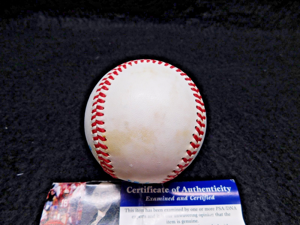 Early Wynn (D. 1999) Signed OAL Bobby Brown Baseball JSA COA 300 Game Winner HOF