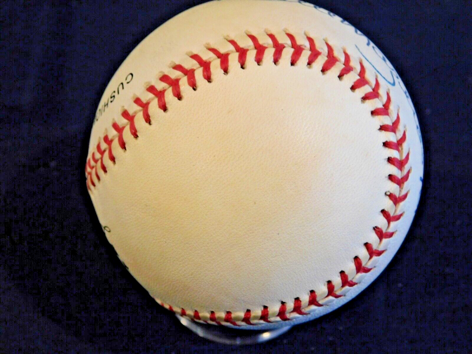 Bill Mazeroski Signed / Autographed ONL Leonard Coleman Baseball PSA COA