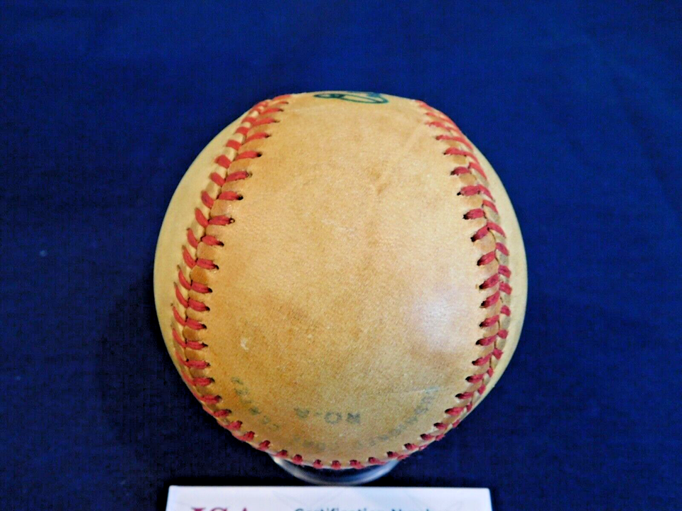 Ed Lopat (D. 1992) Signed / Autographed OAL Lee MacPhail Baseball JSA COA