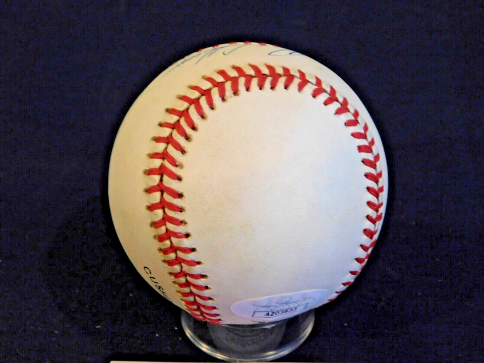 Richie Ashburn (D. 1997) Signed / Autographed ONL Bart Giamatti Baseball JSA COA