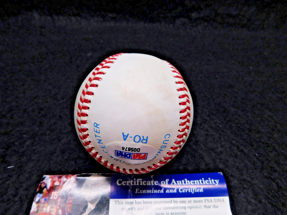 Early Wynn (D. 1999) Signed OAL Bobby Brown Baseball JSA COA 300 Game Winner HOF