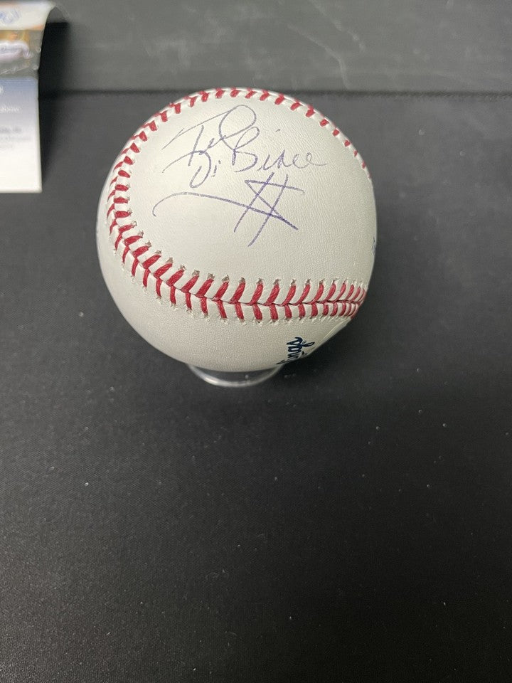 Ted Dibiase Mike Rotunda Virgil Money Inc Signed Baseball ROMLB JSA COA