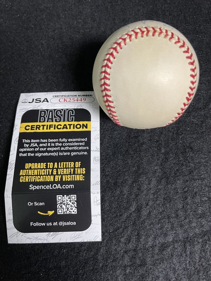 (HOF) Scott Rolen Signed Autographed ONL Leonard Coleman Baseball Inscribed JSA