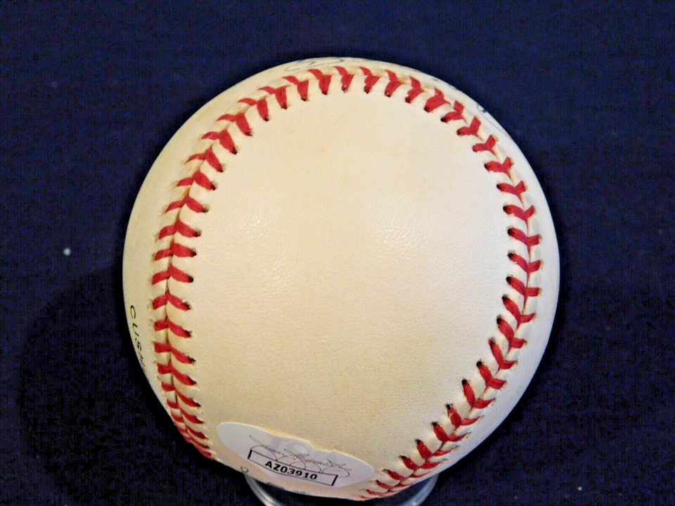 Carl Erskine (D. 2024) Signed / Autographed ONL Leonard Coleman Baseball JSA COA