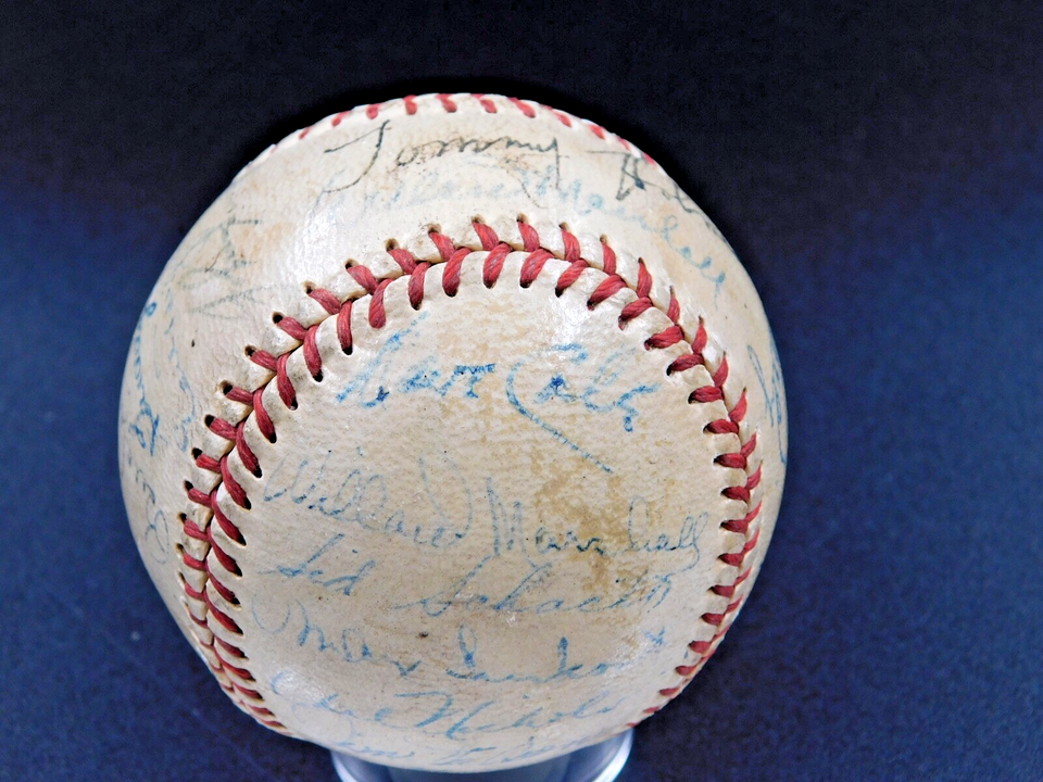 1950 Boston Braves Team Signed Baseball 28 Autos Sain Kerr Holmes Surkont JSA