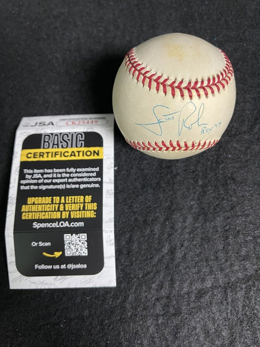 (HOF) Scott Rolen Signed Autographed ONL Leonard Coleman Baseball Inscribed JSA
